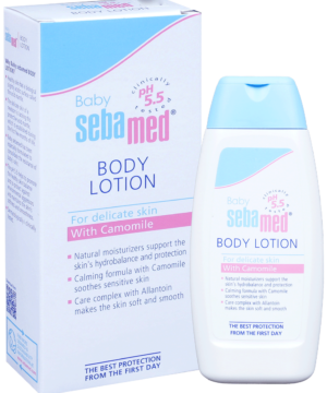 Sebamed Baby Body Lotion|pH 5.5|Long lasting moisturiser|Quickly absorbed|