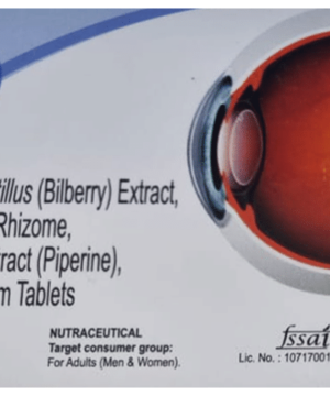 NU-Eye Bilberry Extract & Essential Minerals Tablet