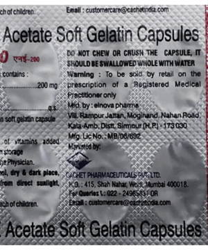 NE - 200 Soft Gelatin Capsule