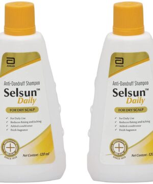 Selsun Combo Pack of Anti-Dandruff Shampoo & Suspension (120ml Each)