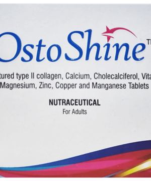 Ostoshine Tablet with Collagen Calcium Vitamin D Vitamin C & Minerals | Multivitamin and Multimineral Supplement