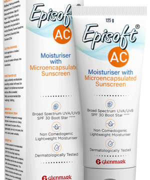 Episoft AC Moisturiser with Microencapsulated Sunscreen SPF 30