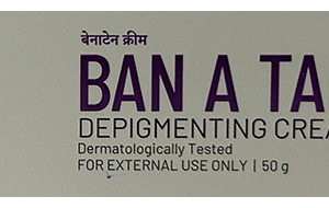 Ban A Tan Cream for Depigmentation & Skin Lightening