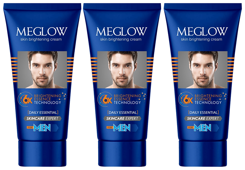 Meglow Skin Brightening Cream for Men (50gm Each)