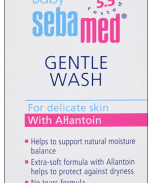 Sebamed Baby Gentle Wash|pH 5.5|Baby Body Wash|Soap Free|Tear Free|