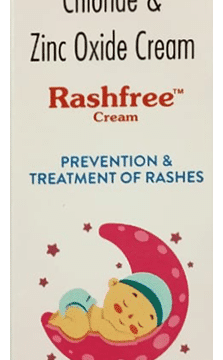 Rashfree Cream | Effective for Rashes Caused by Nappy/Diaper & Tight Clothing