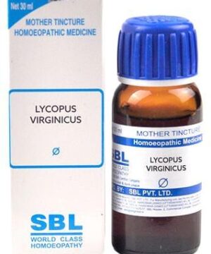 SBL Lycopus Virginicus Mother Tincture Q
