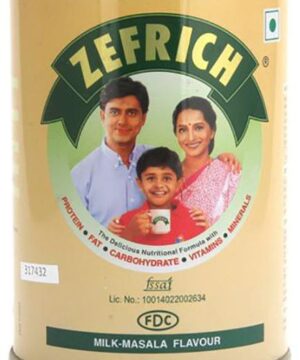 Zefrich Protein Nutritional Formula with Vitamins & Minerals | Flavour Milk Masala Powder