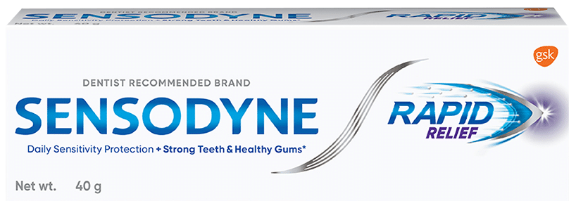 Sensodyne Rapid Relief Sensitive for Healthy Gums & Strong Teeth | Daily Protection Toothpaste