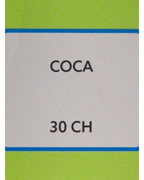 SBL Coca Dilution Homeopathic Medicine 30 CH