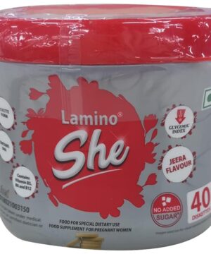 Lamino She with DHA & Vitamins for Pregnant Women | Flavour Diskette Jeera