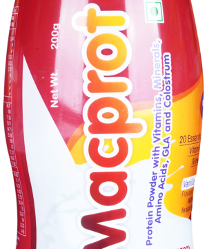 Macprot Protein with Vitamins & Minerals | Flavour Vanilla Powder