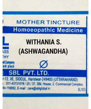 SBL Withania Somnifera Mother Tincture Q