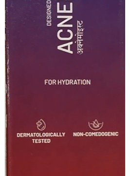 Acnemoist Cream | Non-Comedogenic | Dermatologically Tested | For Sensitive & Acne Prone Oily Skin | Hydrating Face Care Product