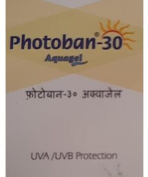 Photoban 30 Aquagel Sunscreen SPF 30 | For UVA/UVB Protection