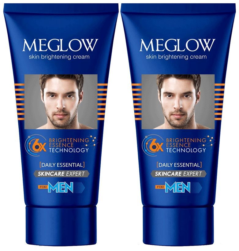 Meglow Skin Brightening Cream for Men (50gm Each)