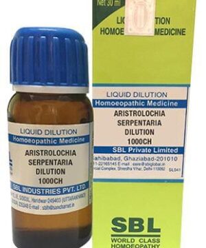 SBL Aristrolochia Serpentaria Dilution 1000 CH