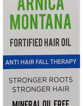 SBL Arnica Montana Fortified Hair Oil Paraben & Mineral Oil Free