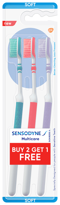 Sensodyne Multi Care Toothbrush Buy 2 Get 1 Free