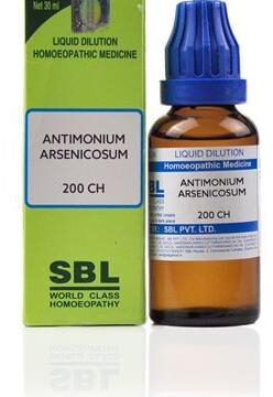 SBL Antimonium Arsenicosum Dilution 200 CH