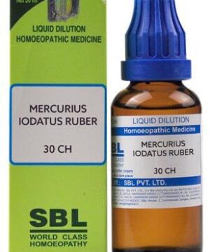 SBL Mercurius Iodatus Ruber Dilution 30 CH