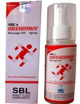 SBL Orthomuv  Massage Oil Spray