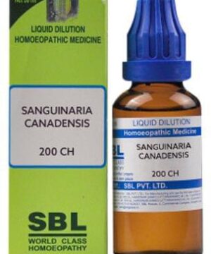 SBL Sanguinaria Canadensis Dilution 200 CH