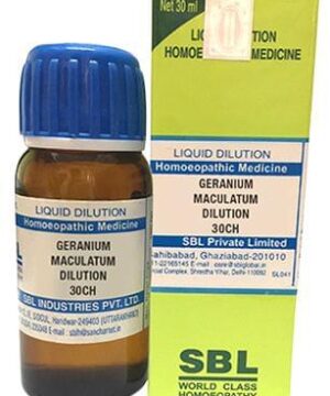 SBL Geranium Maculatum Dilution 30 CH