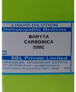SBL Baryta Carbonica Dilution