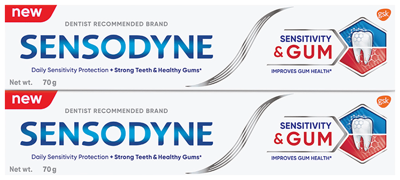 Sensodyne Sensitivity & Gum Toothpaste (70gm Each)