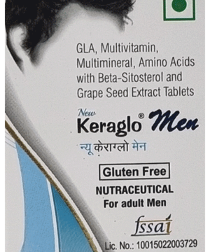 Keraglo Men Tablet with Multivitamin Multimineral & Natural Extracts Gluten Free