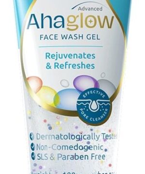 Ahaglow Advanced Skin Rejuvenating Face Wash | Effective Pore Cleanser | SLS & Paraben-Free Face Care Product