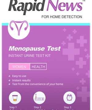 Rapid News Menopause Home Detection Test Kit