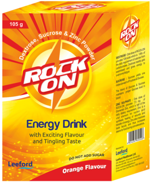 Leeford Rock On Energy Drink Powder
