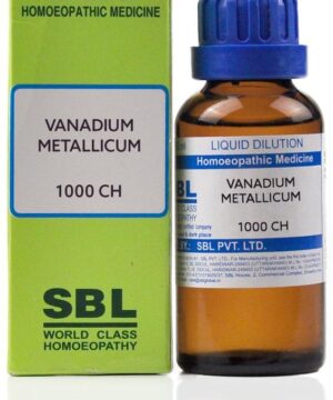 SBL Vanadium Metallicum Dilution 1000 CH
