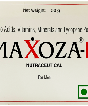 Maxoza-L Nutraceutical Powder with Amino Acids Vitamins Minerals & Lycopene | For Men