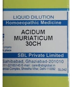SBL Acidum Muriaticum Dilution 30 CH