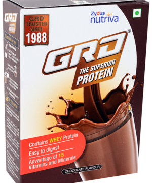 GRD Whey Protein with Vitamins & Minerals | Flavour Chocolate Powder