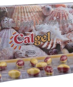 Calgel  Soft Gelatin Capsule from Intas for Bone and Nerves Health