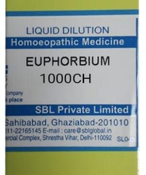 SBL Euphorbium Dilution 1000 CH