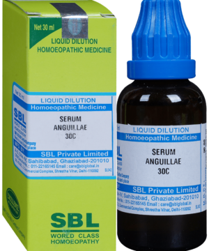 SBL Serum Anguillae Dilution 30 CH