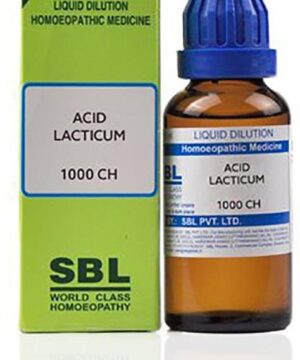 SBL Acid Lacticum Dilution 1000 CH