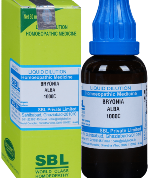 SBL Bryonia Alba Dilution 1000 CH