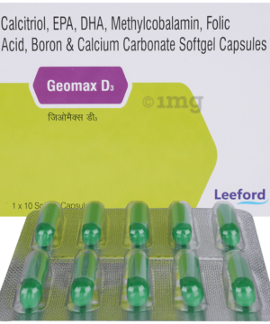 Geomax D3 Softgel for Osteoporosis