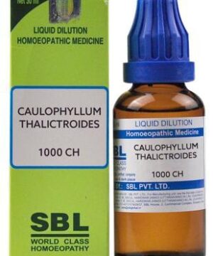 SBL Caulophyllum Thalictroides Dilution 1000 CH