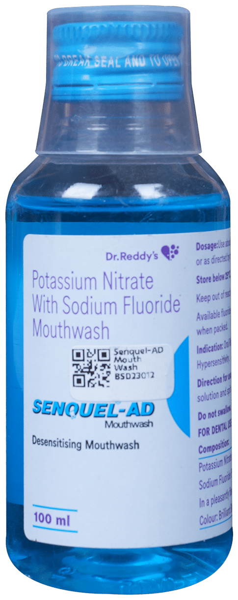 Senquel-AD Desensitising Mouthwash with Potassium Nitrate & Sodium Fluoride