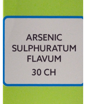 SBL Arsenic Sulphuratum Flavum Dilution 30 CH