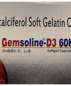 Gemsoline-D3 60K Capsule for Bone and Immune Health