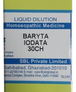 SBL Baryta Iodata Dilution 30 CH