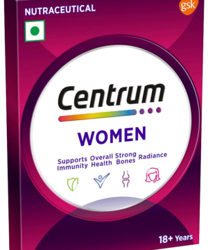 Centrum Women Vegetarian Tablets for Muscles Heart & Immunity | World's No.1 Multivitamin & Multimineral
